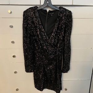 Express sequin dress